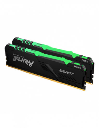 Memória DDR4 Kingston FURY Beast RGB...