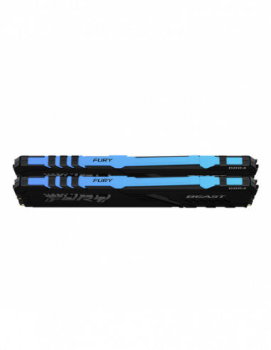 Memória DDR4 Kingston FURY Beast RGB...