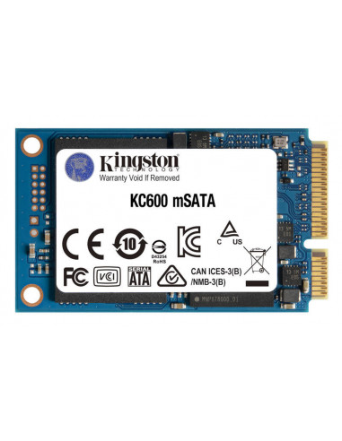 SSD Kingston KC600 mSATA 256GB Serial...