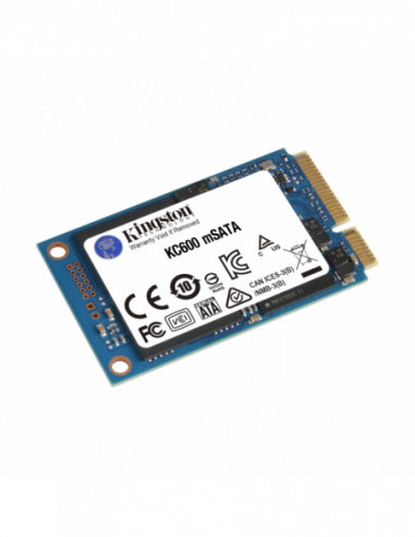 SSD Kingston KC600 mSATA 256GB Serial...