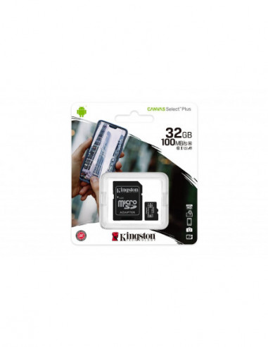 Cartão MicroSD Kingston 32GB UHS-I...