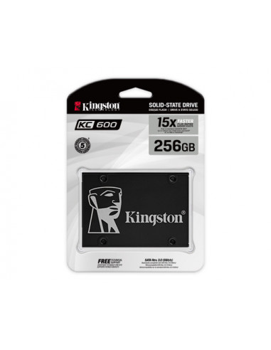 SSD Kingston KC600 256GB SATA III...