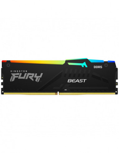 Memória RAM Kingston Fury Beast RGB...