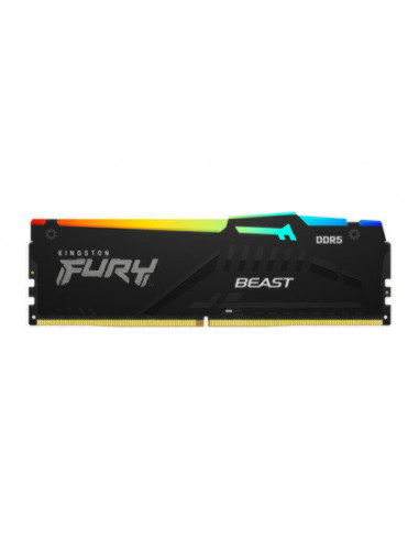 Memória Kingston FURY Beast RGB 32GB...