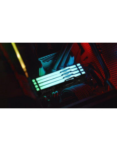 Memória Kingston FURY Beast RGB 32GB...