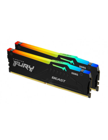 Memória DDR5 Kingston Fury Beast RGB...