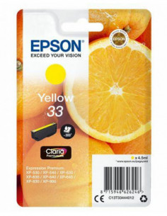 Tinteiro EPSON 33 Amarelo -...