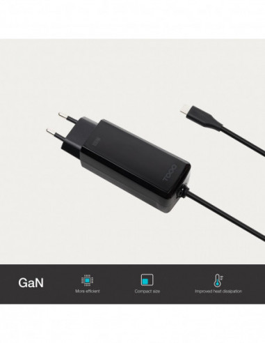 Carregador USB-C TooQ PD 100W TOOQ...