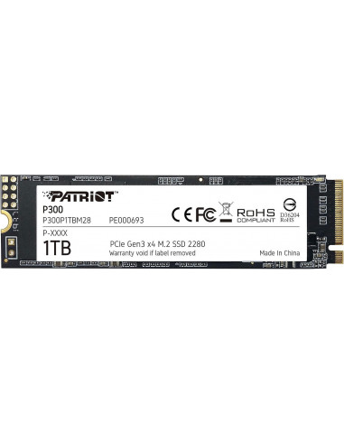 Disco SSD M.2 2280 NVMe 1TB Patriot P300
