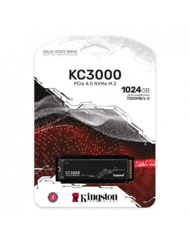 KINGSTON KC3000 1024GB PCIe 4.0 NVMe...