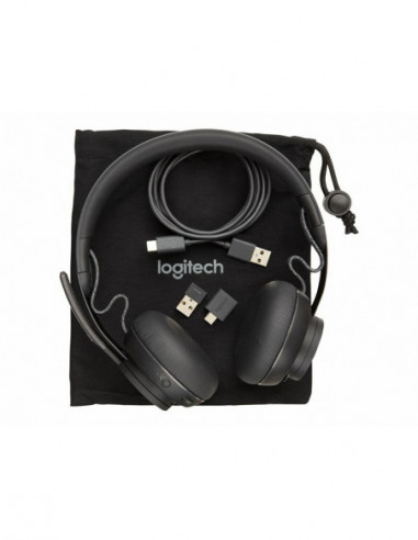 Auriculares Logitech Zone Wired Ms...