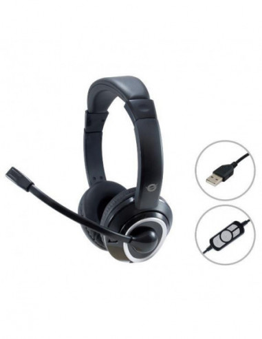 Auricular Con Microfono Conceptronic...