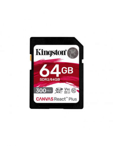 Kingston SDXC Card 64GB Canvas React...