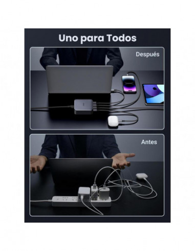 Carregador UGREEN Nexode, 100W, 1...