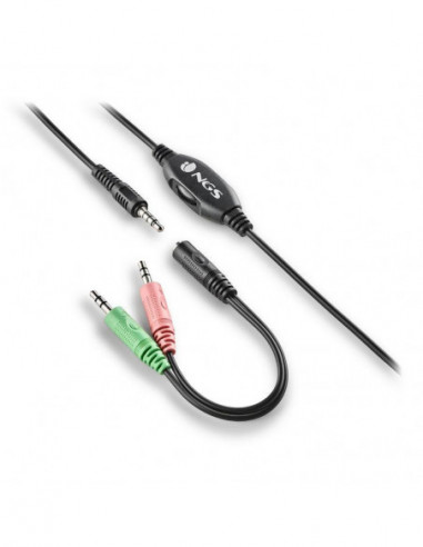 Auscultadores NGS MSX10PRO, Over-Ear,...