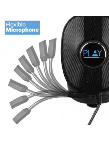 Auscultadores Ewent Play PL3321,...