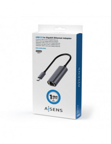 Adaptador USB-C Aisens A109-0709,...