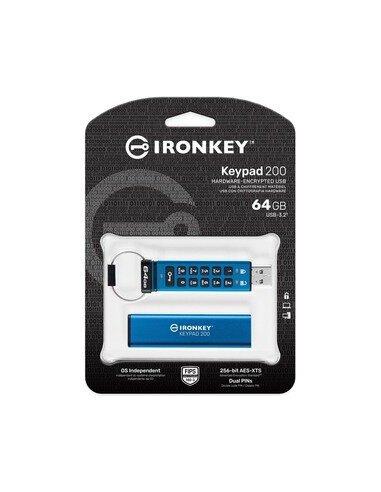 Kingston IronKey Keypad 200 -...
