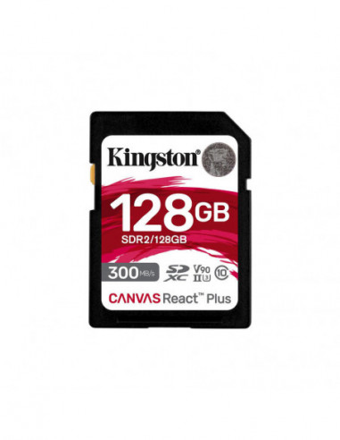Kingston SDXC Card 128GB Canvas React...