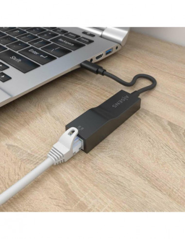 Adaptador USB Aisens A109-0765 USB-C...