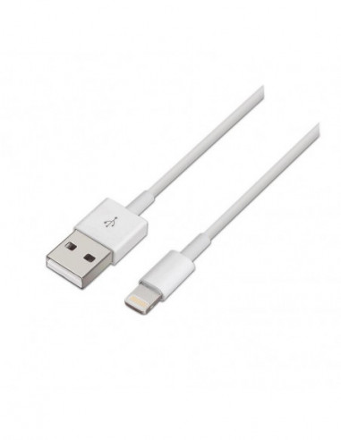 Cabo Aisens Lightning para USB 2.0,...