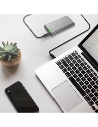 Cabo Aisens USB-C, 5Gbps, 4K@60Hz, 3A...