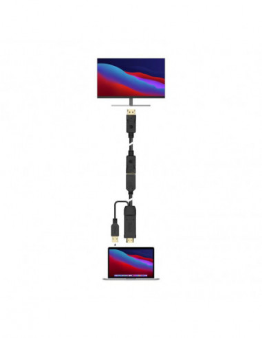 Conversor Aisens A122-0642 HDMI 2.0...