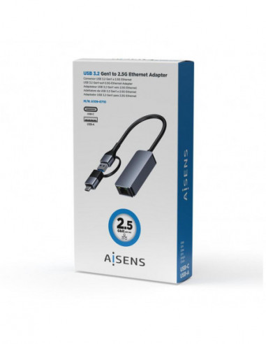 Adaptador Aisens USB 3.2 Gen 1 para...