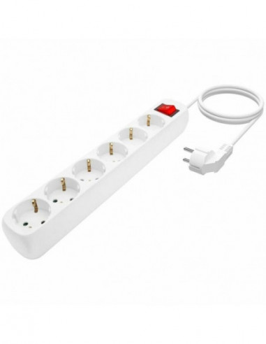 Aisens Regleta Multiple de 6 Tomas...