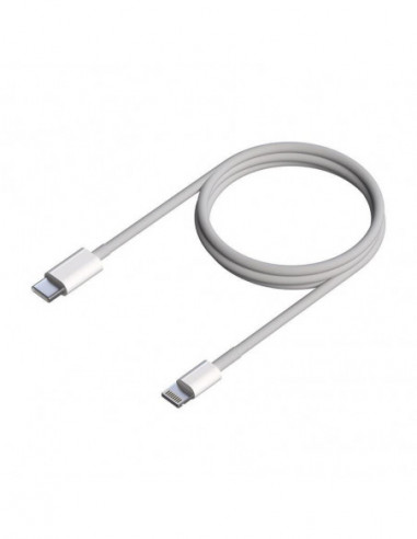 Cabo Lightning Aisens USB-C 0,5m...