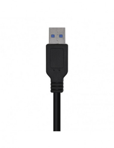 Cabo USB 3.0 Aisens, Tipo A/M-A/M,...