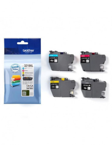 Tinteiro BROTHER LC3219XLVAL Pack 4...