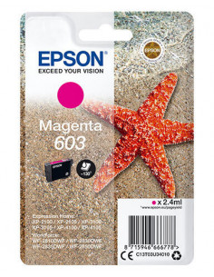 Tinteiro EPSON 603 Magenta...