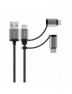 Mooov Cabo Usb-a 3-em-1...