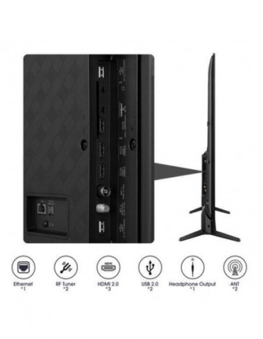 Televisor Hisense 50A6K 50" 4K Ultra...