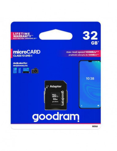 Micro Sd Goodram 32gb M1aa Cl10...