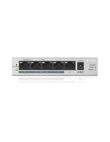 Switch Zyxel GS1005-HP de 5 Portas...