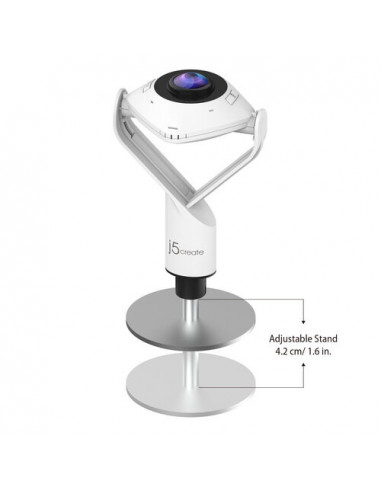 Câmara Web J5create JVCU360-N - 360º... Câmara Web J5create JVCU360-N - 360º...