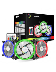 Kit 3Fan120+2Strip 15Led...