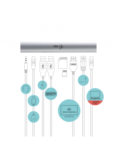 i-tec Metal C31METALDOCKPADPD base &... i-tec Metal C31METALDOCKPADPD base &...