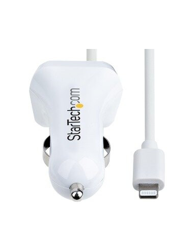 Carregador de Carro Startech com Cabo... Carregador de Carro Startech com Cabo...