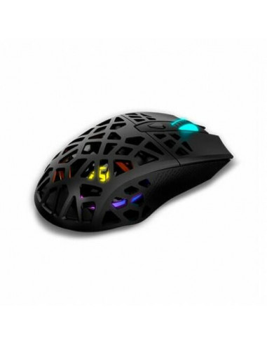 Raton Optico Krom Kaiyu Gaming RGB Negro