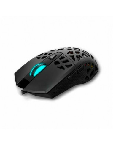 Raton Optico Krom Kaiyu Gaming RGB Negro
