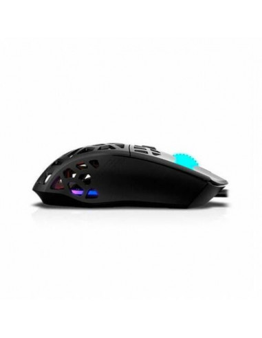 Raton Optico Krom Kaiyu Gaming RGB Negro