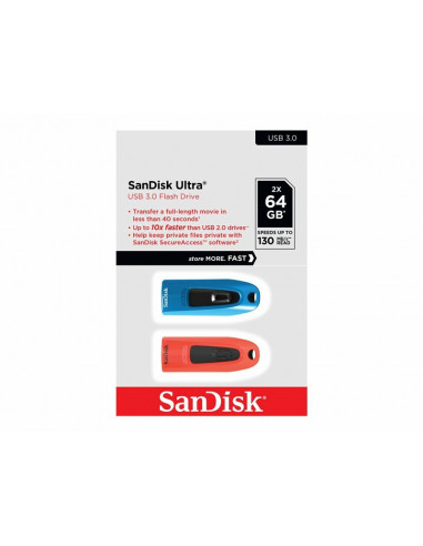 SanDisk Ultra - Drive flash USB - 64... SanDisk Ultra - Drive flash USB - 64...