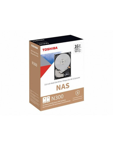 Toshiba N300 NAS - Disco rígido - 16... Toshiba N300 NAS - Disco rígido - 16...