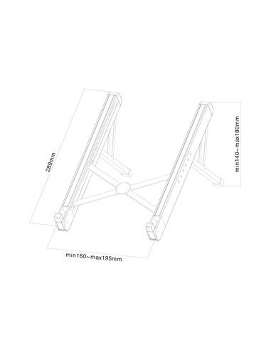 Suporte para Portátil Neomounts -... Suporte para Portátil Neomounts -...