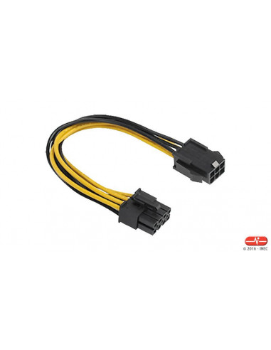 Adaptador Akasa PCI-E 6P para ATX 12V...