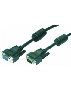 Cable Vga M-H 5m Hd Db15...