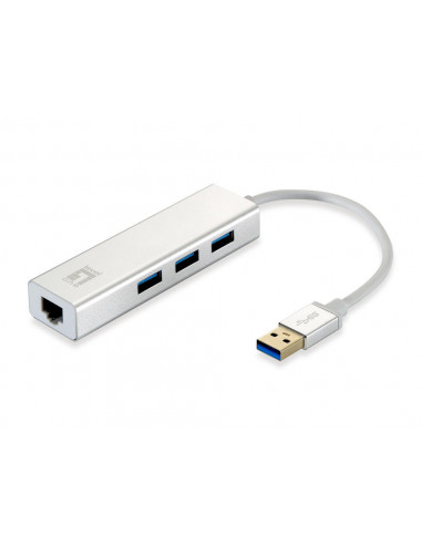 Adaptador Usb Para Rj45 Gigabit Branco Adaptador Usb Para Rj45 Gigabit Branco